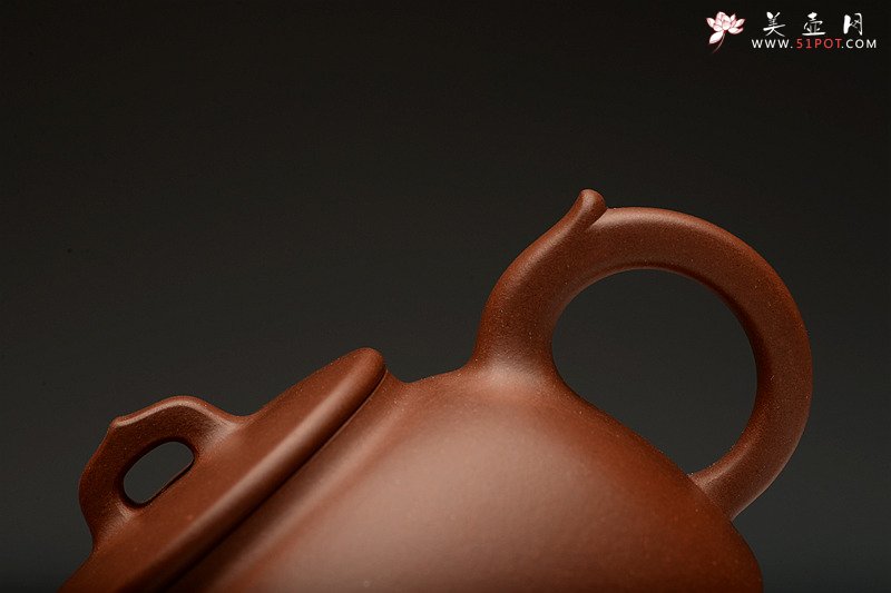 紫砂壶图片：做工精致 寓方于圆  全手六方井栏 - 宜兴紫砂壶网