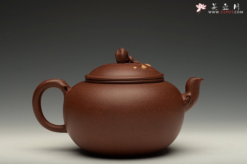 紫砂壶图片：潘丹初最新全手作品 精品小花货 迎春 秀雅小巧 - 宜兴紫砂壶网