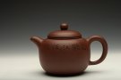 紫砂壶图片：最适茶器形 全手匏尊 敦厚饱满 刻绘精致 - 宜兴紫砂壶网