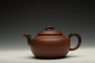 紫砂壶图片：传统小花货 敦厚实用 贴叶生动 松韵 - 宜兴紫砂壶网