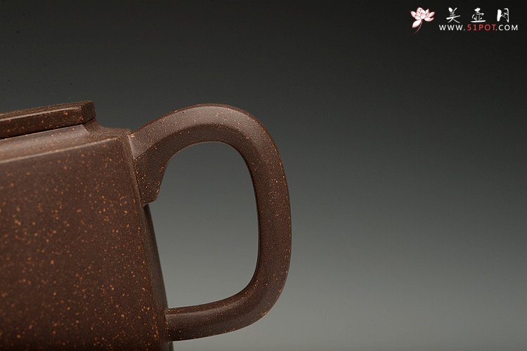 紫砂壶图片：线条流畅  挺拔实用  全手六分玉柱 - 宜兴紫砂壶网