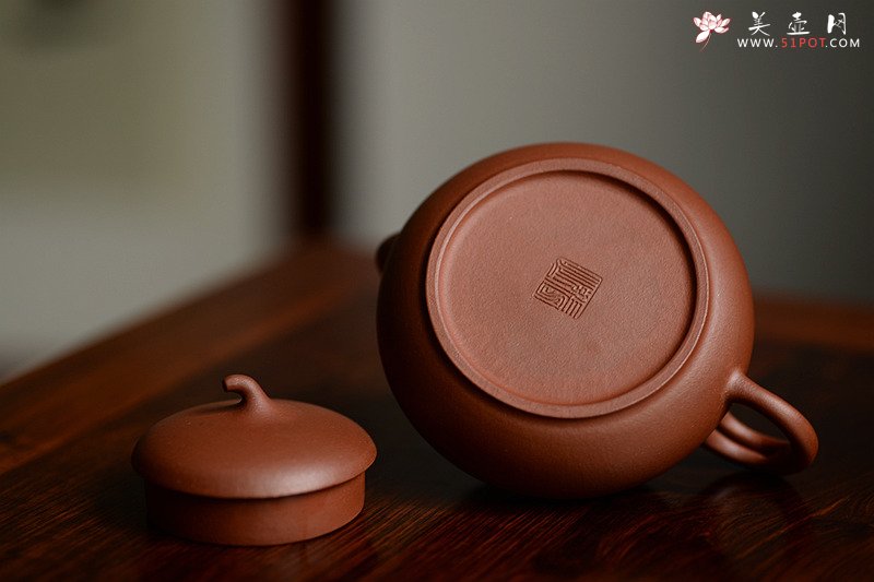 紫砂壶图片：张悦原创文人壶 感悟慢生活~ 全手遐逸壶 精品底槽青 - 宜兴紫砂壶网