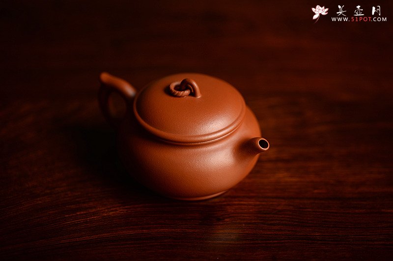 紫砂壶图片：功夫茶之朱泥小壶 灵秀之作  筑云 - 宜兴紫砂壶网
