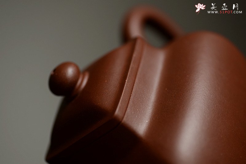 紫砂壶图片：许学军最新力作 浑方寓圆 挺拔大气 全手方韵 - 宜兴紫砂壶网