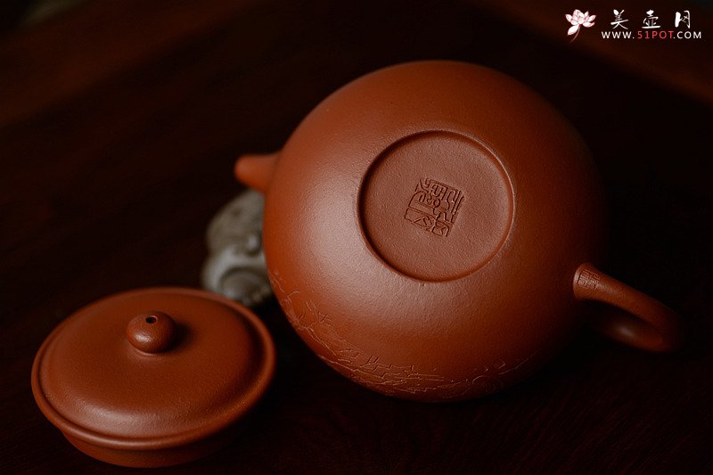 紫砂壶图片：饮者寿 传统经典 仿古 范曾之味~ - 宜兴紫砂壶网