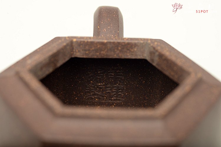 紫砂壶图片：线条流畅  挺拔实用  全手六分玉柱 - 宜兴紫砂壶网