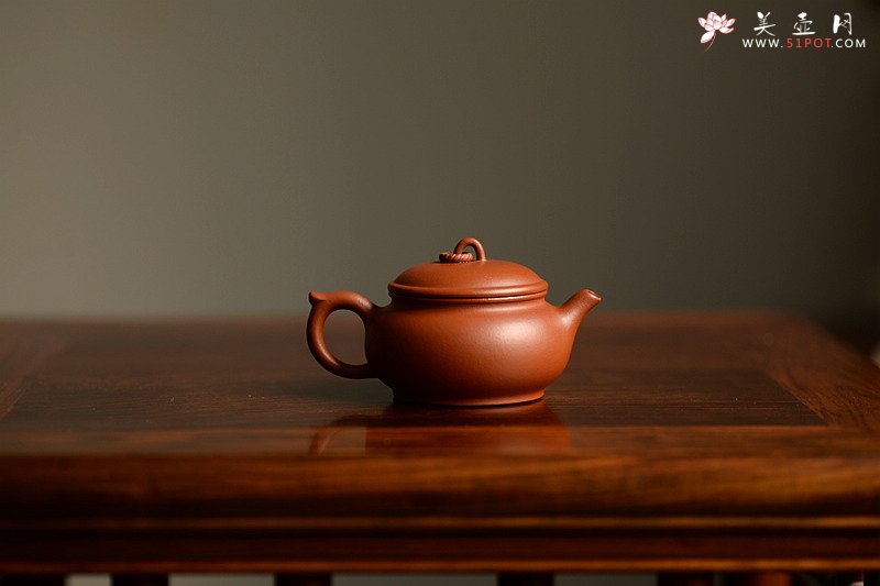紫砂壶图片：功夫茶之朱泥小壶 灵秀之作  筑云 - 宜兴紫砂壶网