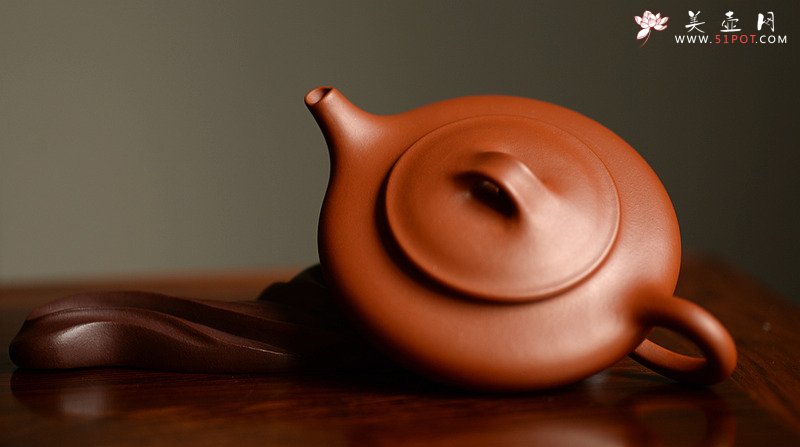 紫砂壶图片：超级实用 绿茶必备o(∩_∩)o  玉扁 优质朱泥 - 宜兴紫砂壶网