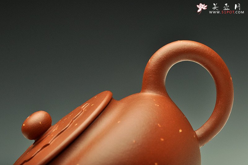 紫砂壶图片：温文尔雅 素雅精致  全手铺砂明华 - 宜兴紫砂壶网