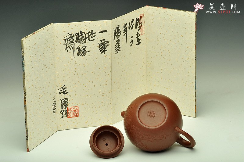 紫砂壶图片：国家陶瓷大师毛国强 掇只 收藏品~ - 宜兴紫砂壶网