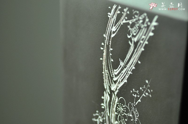 紫砂壶图片：陆逸舟近作 文房雅物~ 全手四方瓶 - 宜兴紫砂壶网