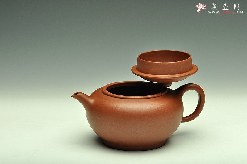 紫砂壶图片：端庄素雅 精工之作 杀茶利器 全手线韵 - 宜兴紫砂壶网