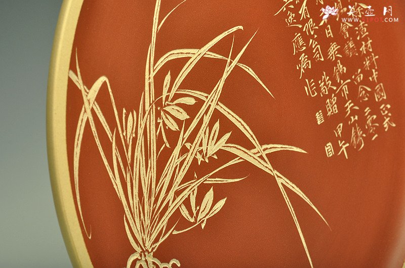 紫砂壶图片：陆轶舟部分挂盘作品欣赏 ~ - 宜兴紫砂壶网