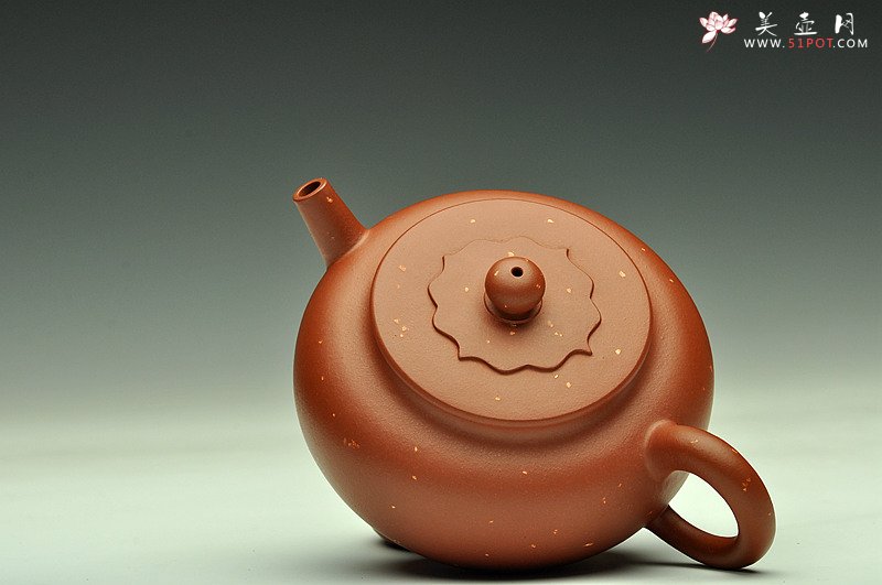 紫砂壶图片：温文尔雅 素雅精致  全手铺砂明华 - 宜兴紫砂壶网