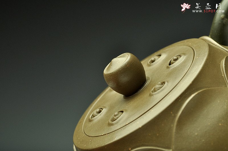 紫砂壶图片：原创作品孙伟强张新亚合作 灵秀之作 大气清美 宝莲 - 宜兴紫砂壶网