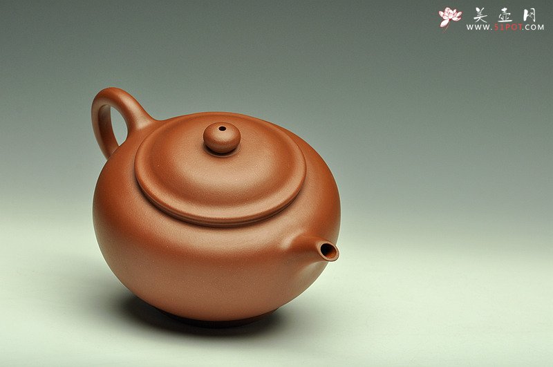 紫砂壶图片：端庄素雅 精工之作 杀茶利器 全手线韵 - 宜兴紫砂壶网