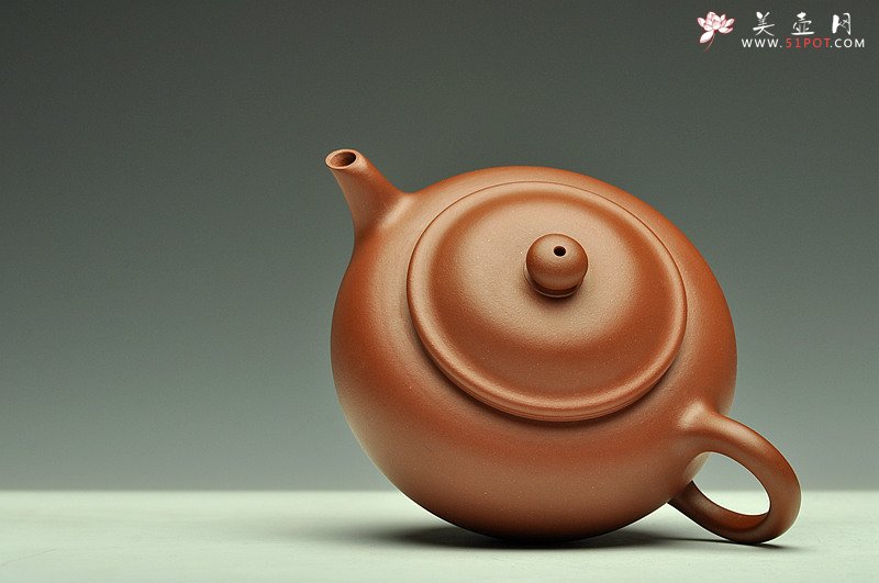 紫砂壶图片：端庄素雅 精工之作 杀茶利器 全手线韵 - 宜兴紫砂壶网