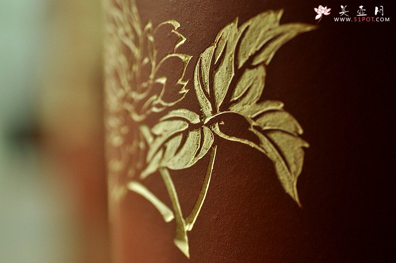 紫砂壶图片：雅室 陆轶舟精心装饰 吉祥帽筒一对 文气耐品~ - 宜兴紫砂壶网