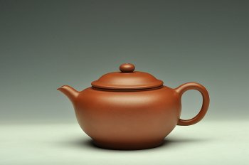 紫砂壶图片：端庄素雅 精工之作 杀茶利器 全手线韵 - 宜兴紫砂壶网