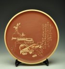 紫砂壶图片：陆轶舟部分挂盘作品欣赏 ~ - 宜兴紫砂壶网