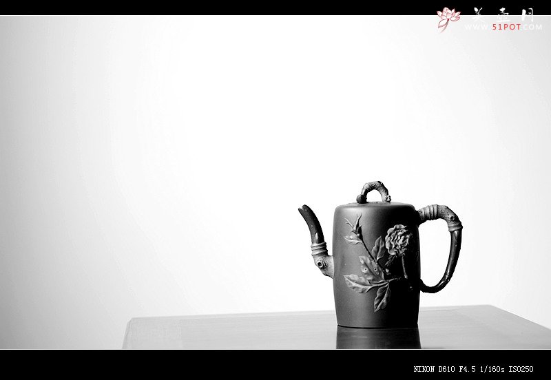 紫砂壶图片：那些花儿之月季和映山红~ 精品重器 - 宜兴紫砂壶网