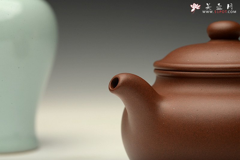 紫砂壶图片：邵春良最新作品 光素柔和 质朴大方 全手莲子 - 宜兴紫砂壶网