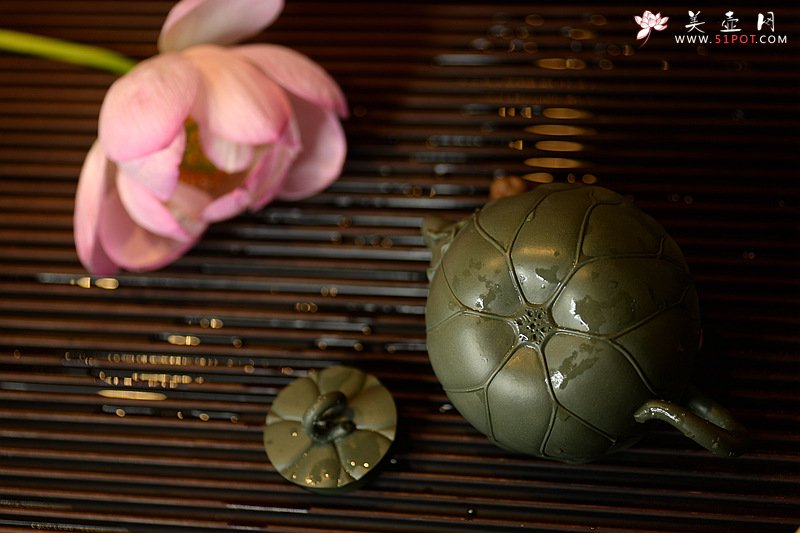 紫砂壶图片：习习清风 莲莲动情o(∩_∩)o  荷叶清风 孙伟强张新亚原创新品 夏雨荷 - 宜兴紫砂壶网