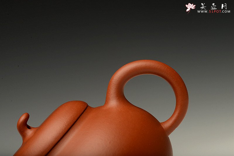 紫砂壶图片：娇艳迷人 饱满可人 ~ 全手朱泥茄段 - 宜兴紫砂壶网