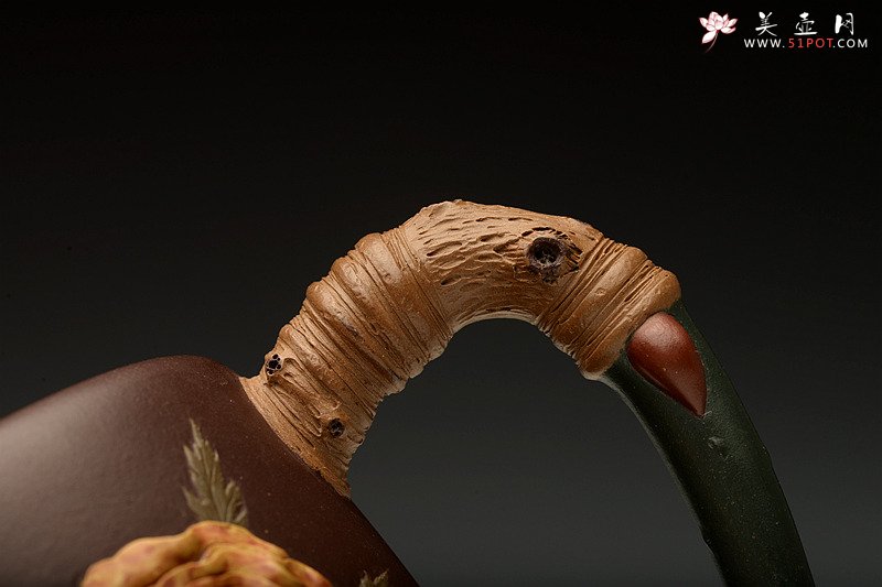 紫砂壶图片：那些花儿之月季花~ 精品重器 大美无言o(∩_∩)o  - 宜兴紫砂壶网