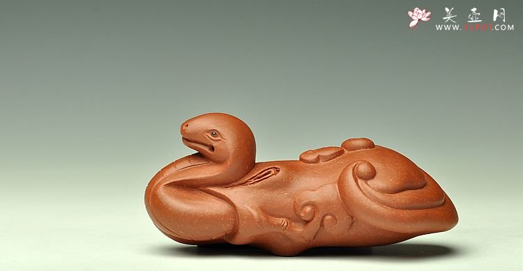 紫砂壶图片：精品茶宠如意狗 福猪 灵蛇 云龙 - 宜兴紫砂壶网