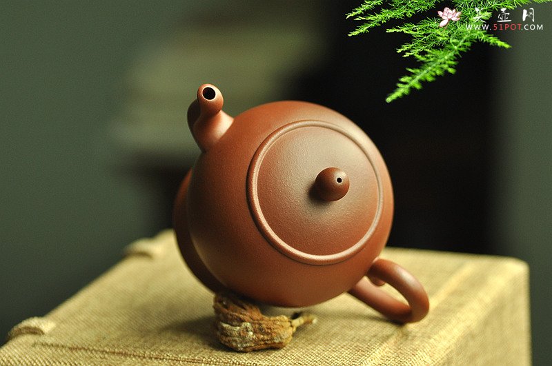 紫砂壶图片：款款深情 线条优美  夏艳美人~ 茶盘尤物o(∩_∩)o  - 宜兴紫砂壶网