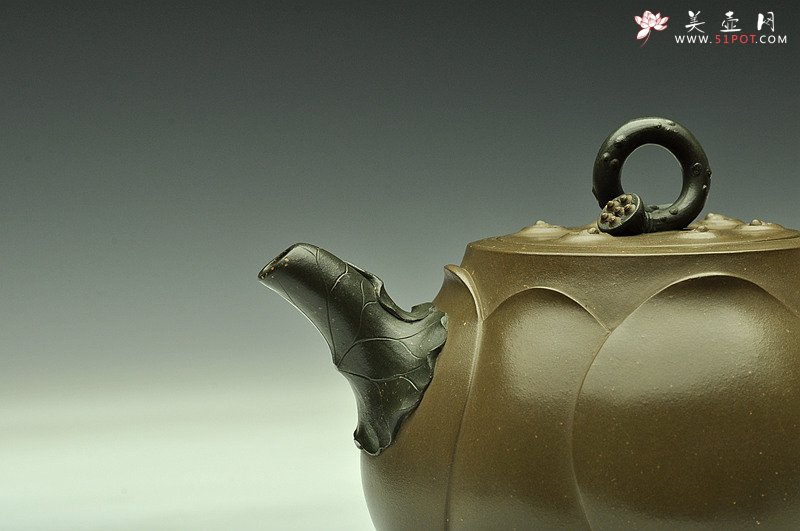 紫砂壶图片：原创作品孙伟强张新亚合作 灵秀俊美    典雅大气 - 宜兴紫砂壶网