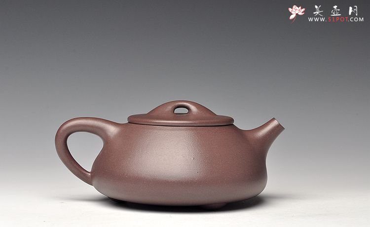 紫砂壶图片：型正 中气十足 全手满瓢 - 宜兴紫砂壶网