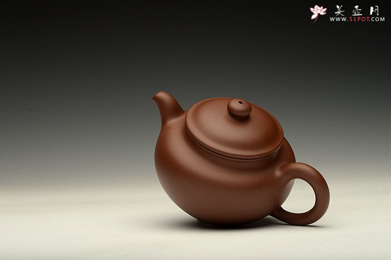 紫砂壶图片：邵春良最新作品 光素柔和 质朴大方 全手莲子 - 宜兴紫砂壶网