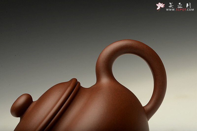 紫砂壶图片：邵春良最新作品 光素柔和 质朴大方 全手莲子 - 宜兴紫砂壶网