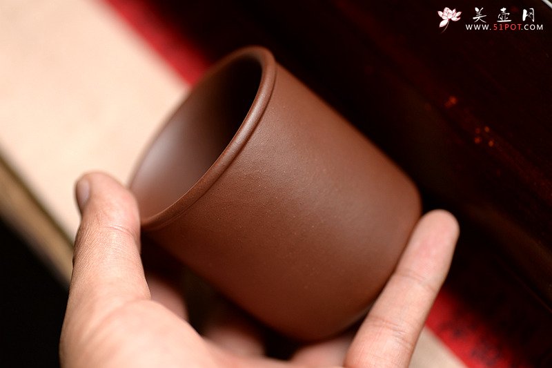 紫砂壶图片：优质纯料 素雅静气~ 斋杯  - 宜兴紫砂壶网