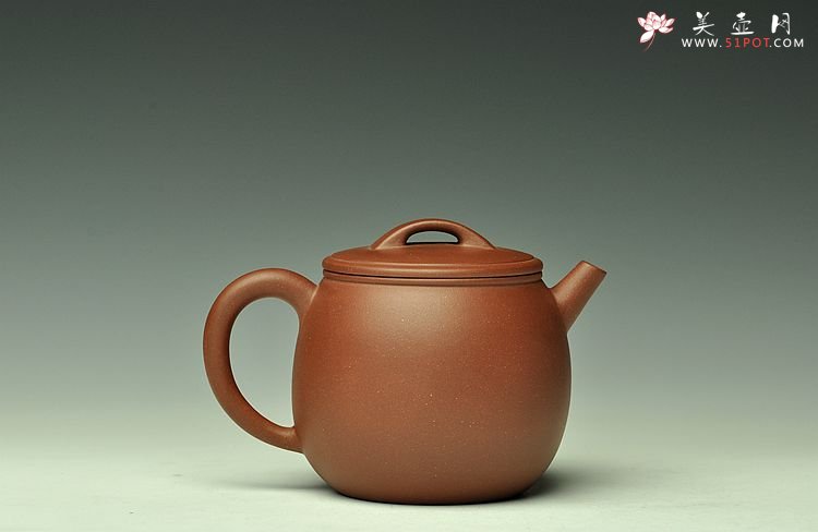 紫砂壶图片：和石装饰  全手米仓 实用精品 - 宜兴紫砂壶网