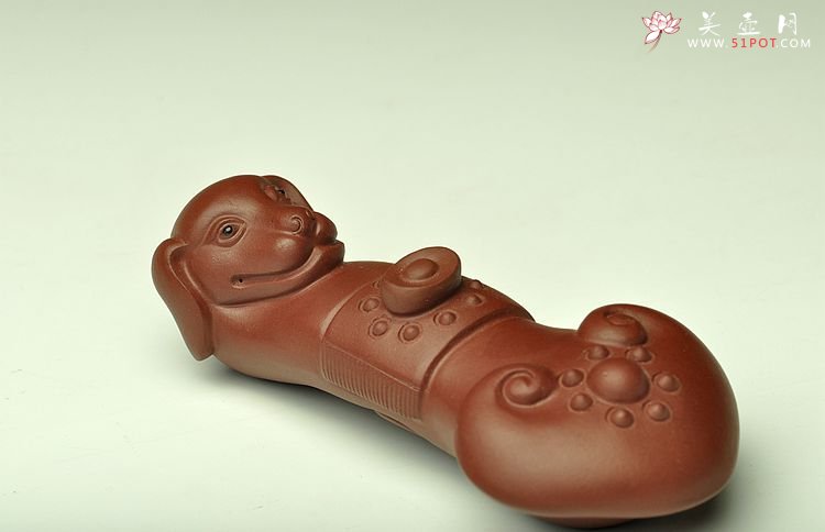 紫砂壶图片：精品茶宠如意狗 福猪 灵蛇 云龙 - 宜兴紫砂壶网