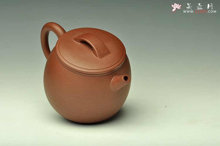 紫砂壶图片：和石装饰  全手米仓 实用精品 - 宜兴紫砂壶网