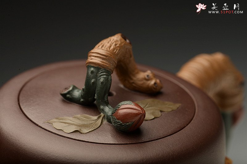 紫砂壶图片：那些花儿之月季花~ 精品重器 大美无言o(∩_∩)o  - 宜兴紫砂壶网