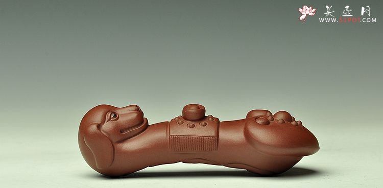 紫砂壶图片：精品茶宠如意狗 福猪 灵蛇 云龙 - 宜兴紫砂壶网