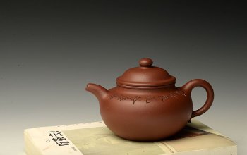 紫砂壶图片：徐家风格 敦厚圆润 全手矮莲子  传统实用 - 宜兴紫砂壶网