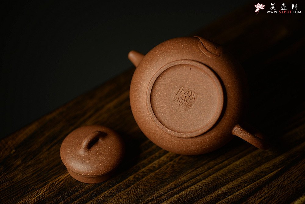 紫砂壶图片：小东原创作品 装饰独特 全手般若*佛风 嵌盖  - 宜兴紫砂壶网