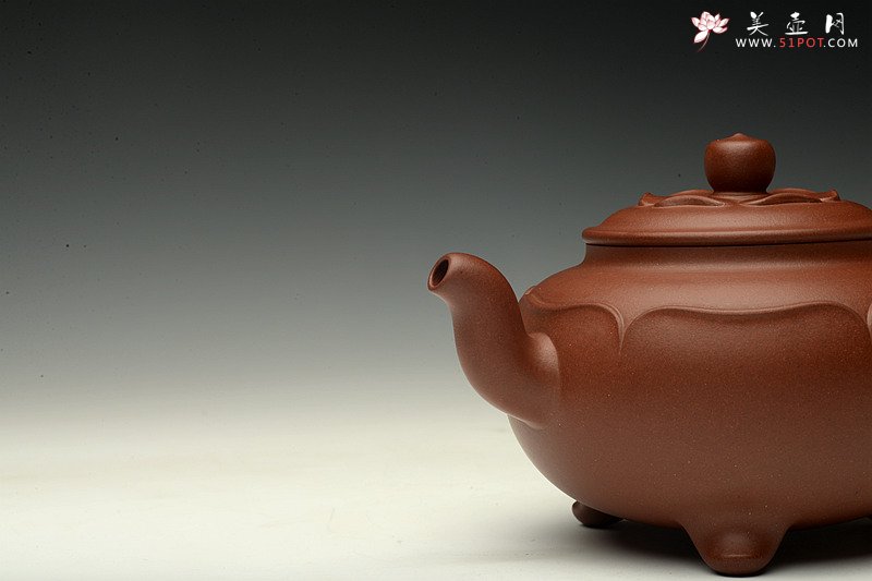 紫砂壶图片：储俊伟全手过程的那个三足宝莲o(∩_∩)o  - 宜兴紫砂壶网