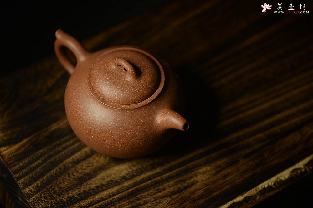 紫砂壶图片：小东原创作品 装饰独特 全手般若*佛风 嵌盖  - 宜兴紫砂壶网
