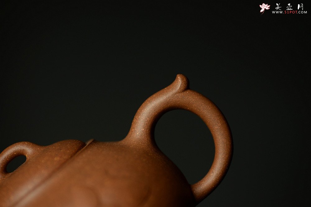 紫砂壶图片：小东原创作品 装饰独特 全手般若*佛风 嵌盖  - 宜兴紫砂壶网