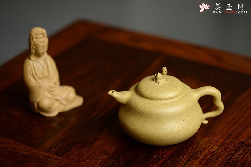 紫砂壶图片：潘小东原创 文气雅致 采意化型 全手禅缘 - 宜兴紫砂壶网