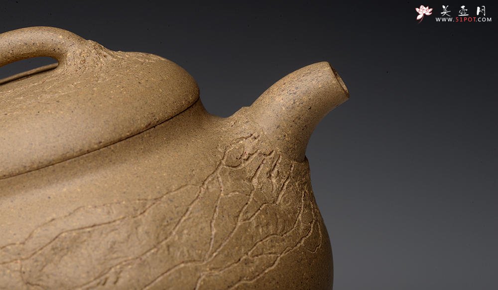 紫砂壶图片：创意小花 小巧可人 优质段泥 瓜韵 - 宜兴紫砂壶网