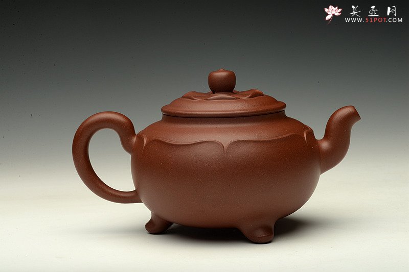 紫砂壶图片：储俊伟全手过程的那个三足宝莲o(∩_∩)o  - 宜兴紫砂壶网