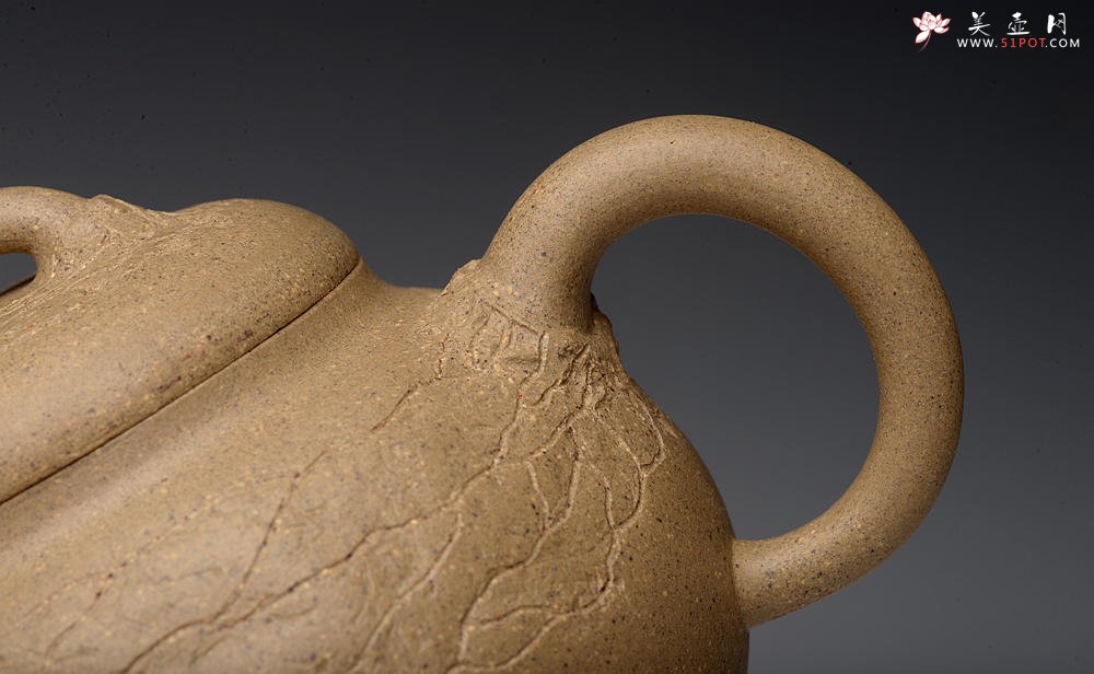 紫砂壶图片：创意小花 小巧可人 优质段泥 瓜韵 - 宜兴紫砂壶网